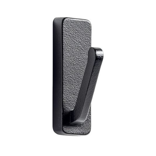 Wexxo Wall Hook - High-Density Aircraft Aluminum - Professional Grade Structural Integrity - Minimalist Heavy Duty Hanger - Charcoal Grey