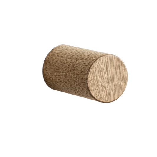 Wexxo Wood Hook - 100% Natural Sustainable Oak - Professional Grade Fiber Integrity - Minimalist Wall Hanger - Heritage Series